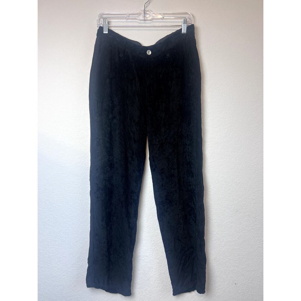 Rag and Bone Ellie Corduroy Trousers Straight Black Size 26
